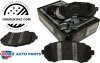 Przednie klocki hamulcowe z zestawem montażowym Oldsmobile Silhouette AWD 2002-2004